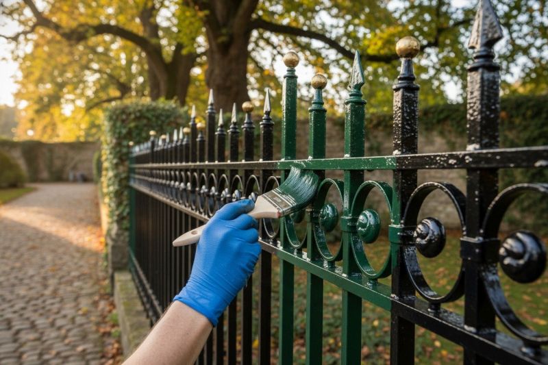 Residential Fence Painting Service