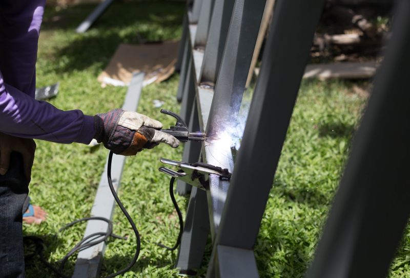Aluminum Fence Painting